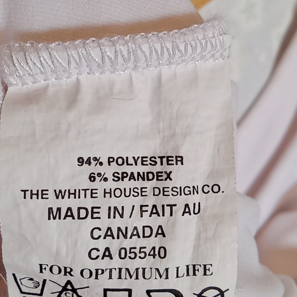 Sympli white tank top size 10 - Picture 3 of 3